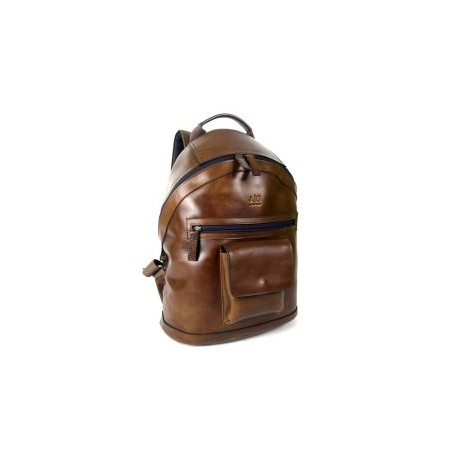 Backpack Grande – 100% piel chocolate