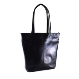 Bolsa de Dama Tote grande – 100% piel – color negro