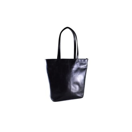 Bolsa de Dama Tote grande – 100% piel – color negro