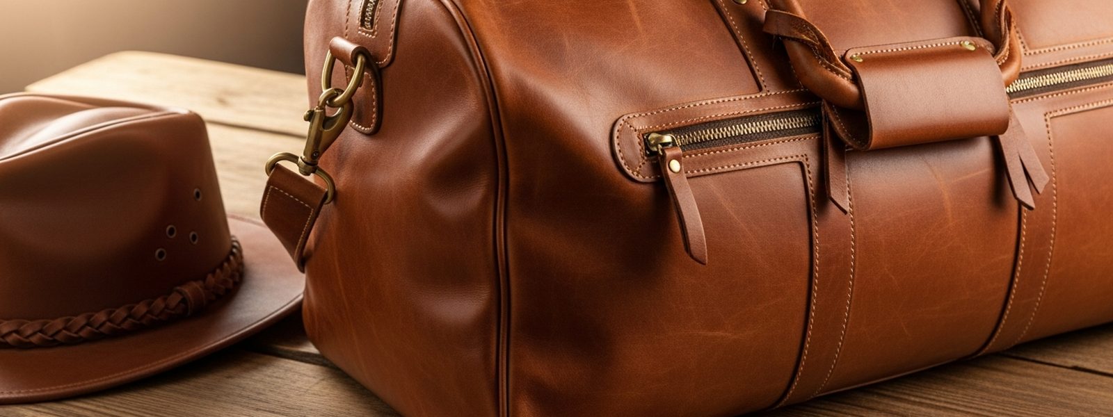Maletas y bolsos de viaje en piel